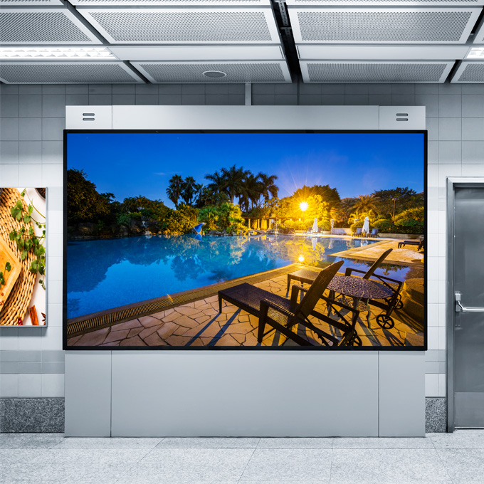 室内小间距P1.667全彩屏